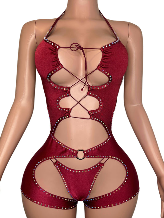 Halo burgundy- small/medium