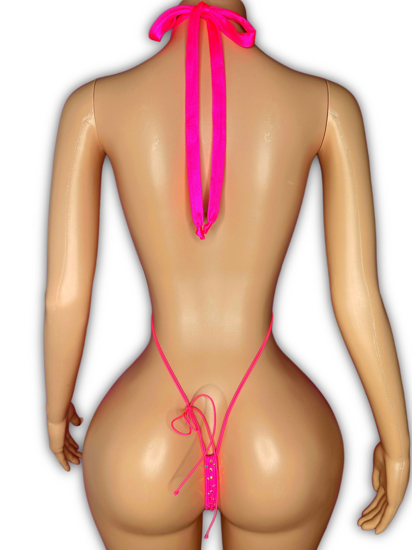Slingshot pink mesh neon- one size fit most