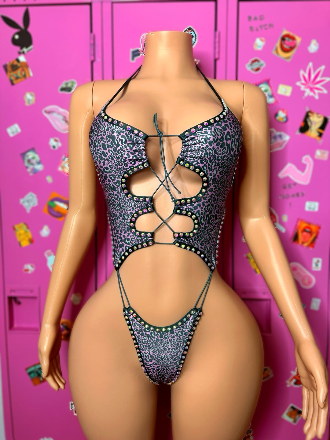 Bliss purple cheetah - one size fit most