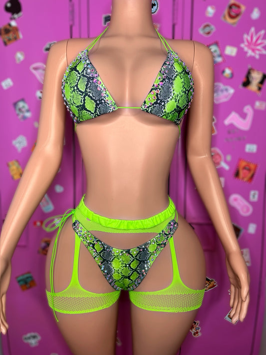 Neon green set - medium