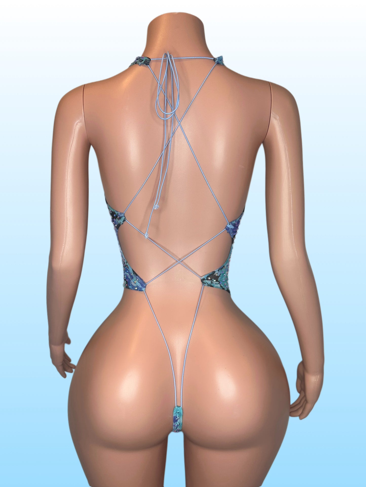 Blue mesh - small