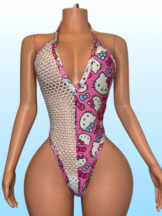 Kitty one piece- small/medium
