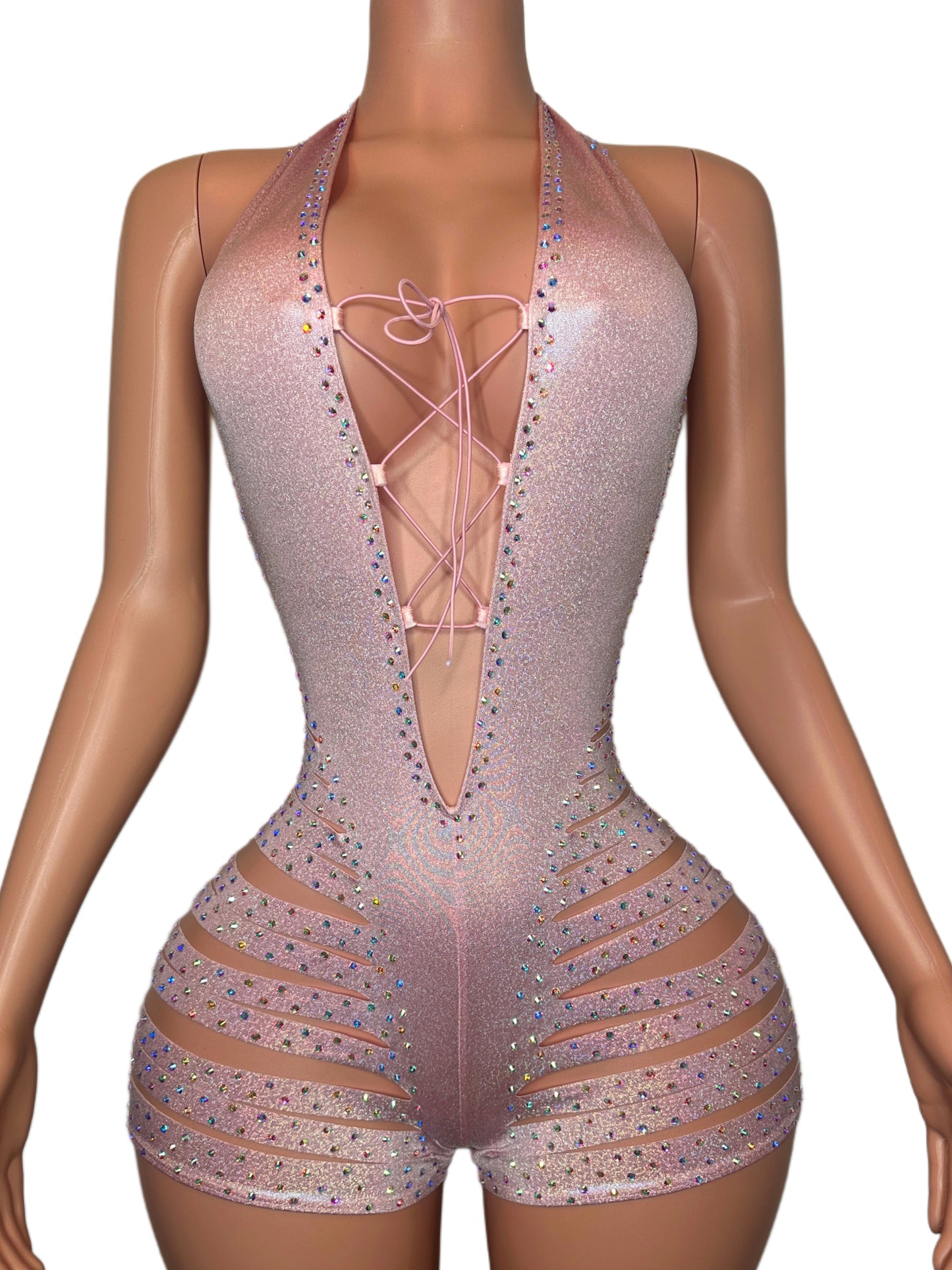 Bubblegum romper - small/medium