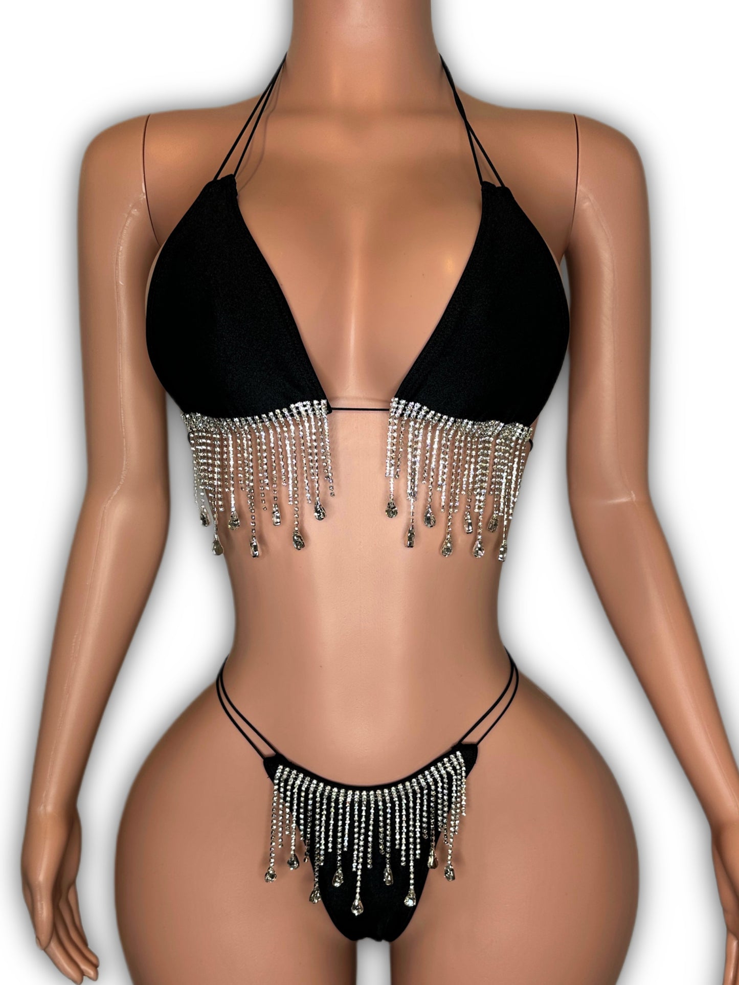 Drip black - one size